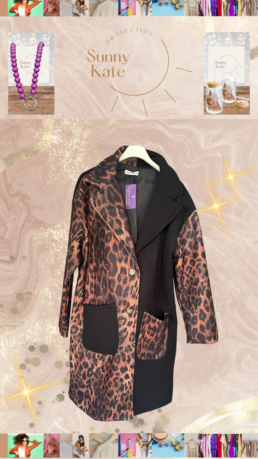 Wild Elegance Coat 36-40/42