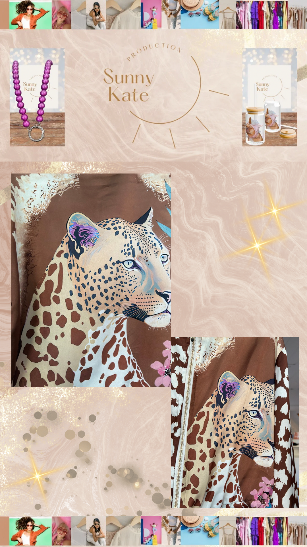 Wild Elegance Bomber Jacket Gr. 36-42