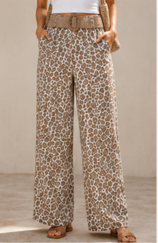 Leo Palazzohose „Safari Chic“ – Onesize Gr. 36-42