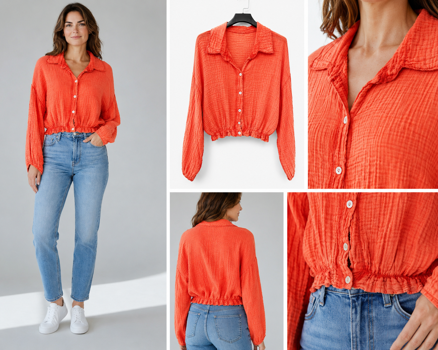 Sunset Muse Bluse