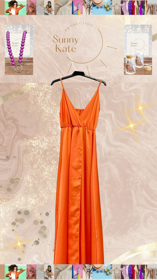 Sunset Glow Maxi Dress Gr. 36-42