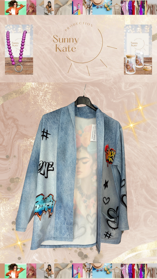 Graffiti Art Jacket Gr. 36-42