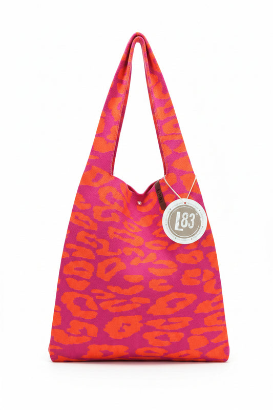Shopper Loïs Leo Fuchsia von LOT83